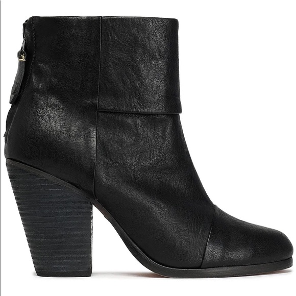 Rag & Bone black Newbury booties - Picture 1 of 11